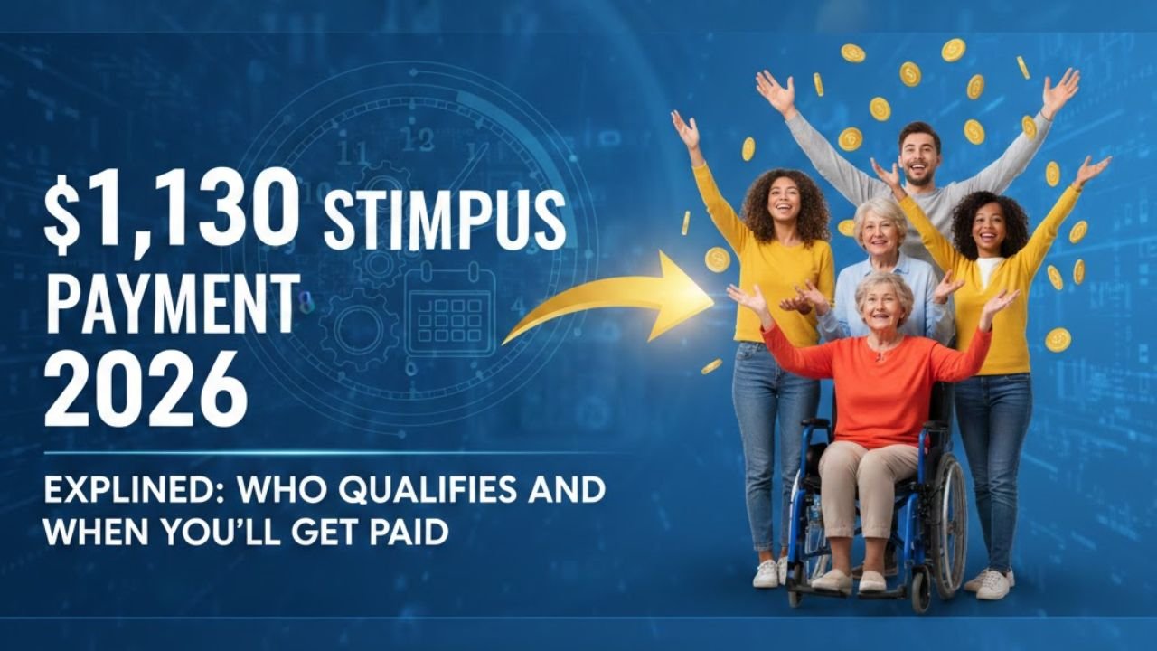 $1,130 Stimulus Payment 2026 Explained: Who Qualifies and When You’ll Get Paid