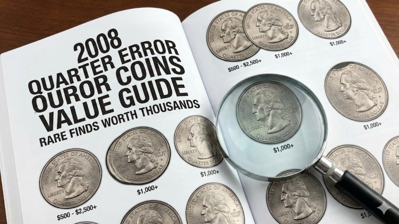 2008 Quarter Error Coins Value Guide: Rare Finds Worth Thousands