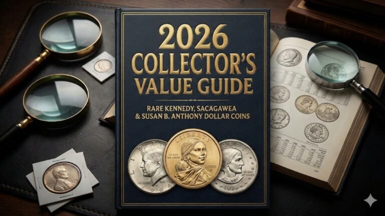 2026 Collector’s Value Guide: Rare Kennedy, Sacagawea & Susan B. Anthony Dollar Coins