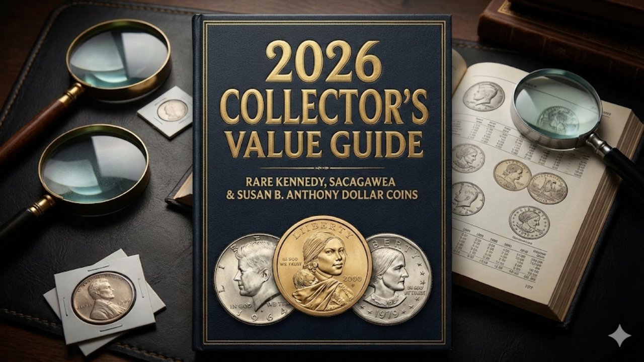 2026 Collector’s Value Guide: Rare Kennedy, Sacagawea & Susan B. Anthony Dollar Coins