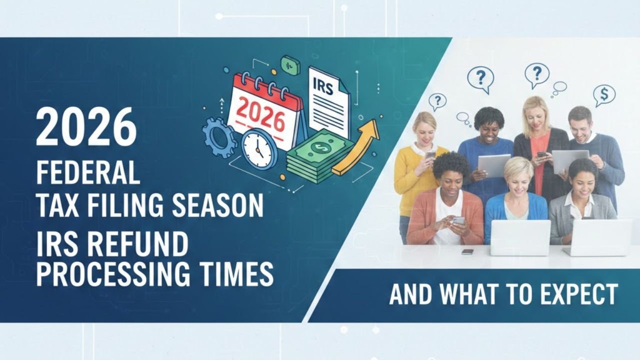 2026 Federal Tax Filing Season: IRS Refund Processing Times and What to Expect