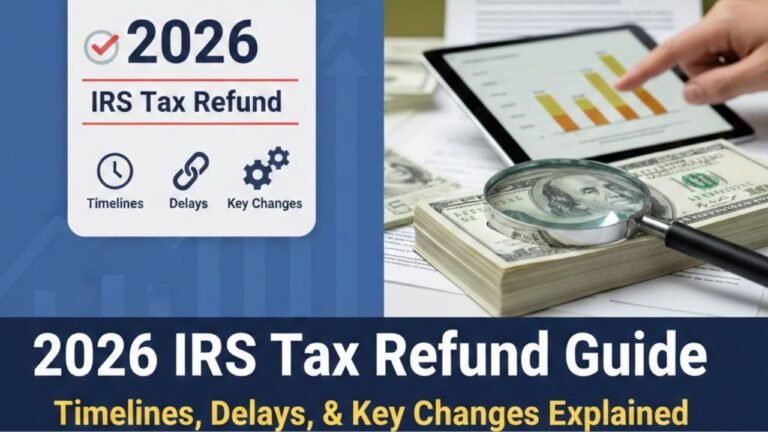 2026 IRS Tax Refund Guide: Timelines, Delays, and Key Changes Explained