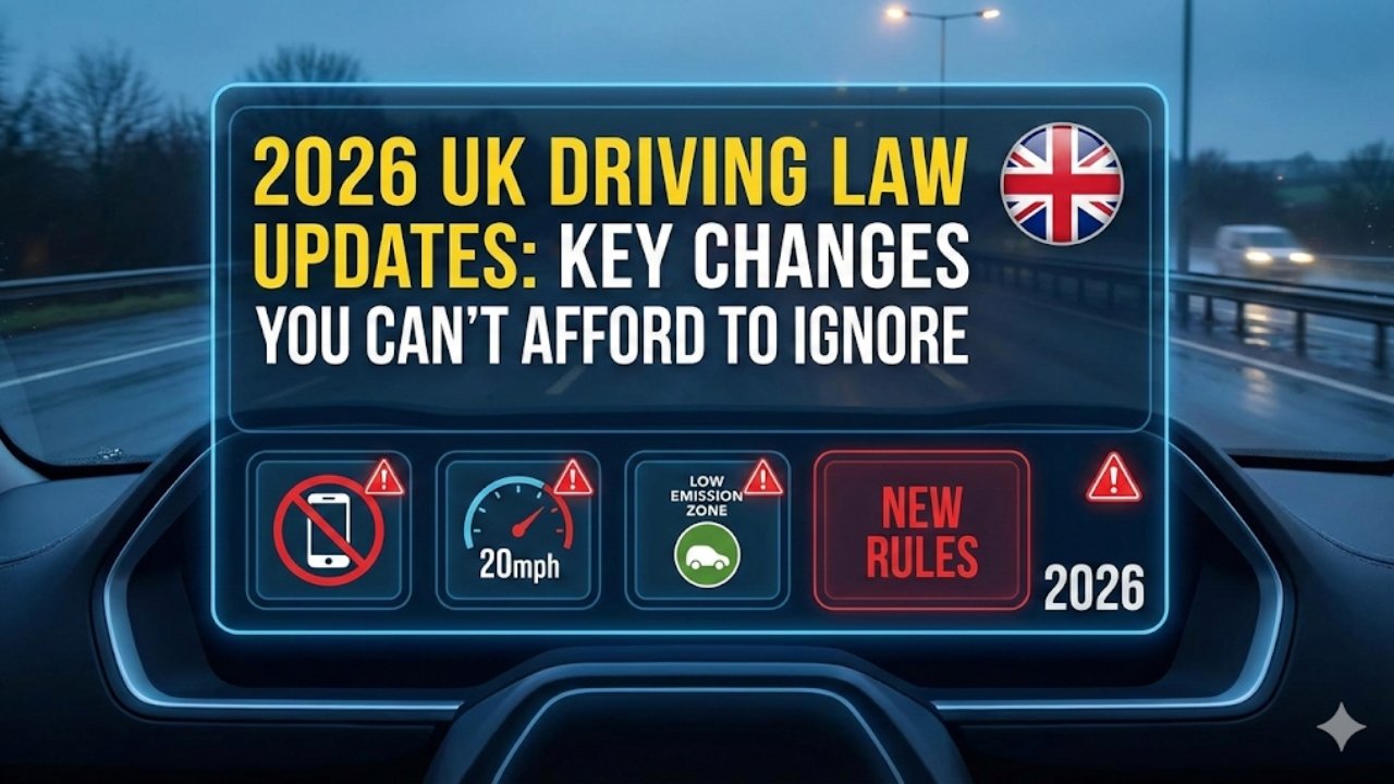 2026 UK Driving Law Updates: Key Changes You Can’t Afford to Ignore