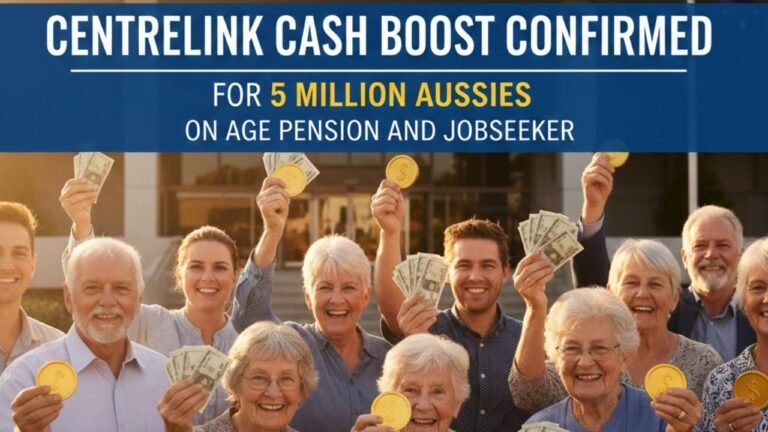 Centrelink Cash Boost Confirmed for 5 Million Aussies on Age Pension and JobSeeker
