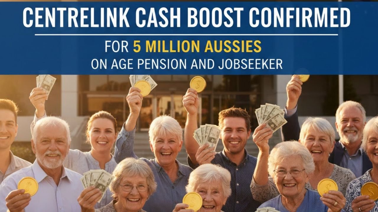 Centrelink Cash Boost Confirmed for 5 Million Aussies on Age Pension and JobSeeker