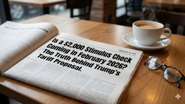 Is a $2,000 Stimulus Check Coming in February 2026? The Truth Behind Trump’s Tariff Proposal