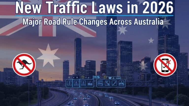 New Traffic Laws in 2026: Major Road Rule Changes Across Australia