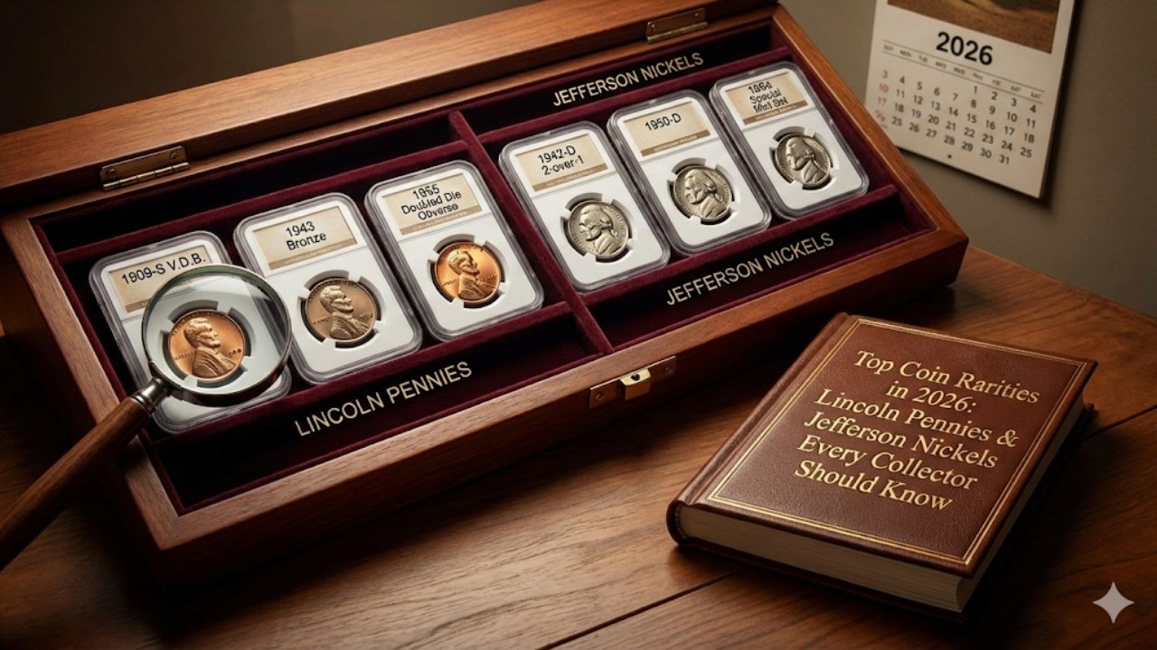 Top Coin Rarities in 2026: Lincoln Pennies & Jefferson Nickels Every Collector Should Know
